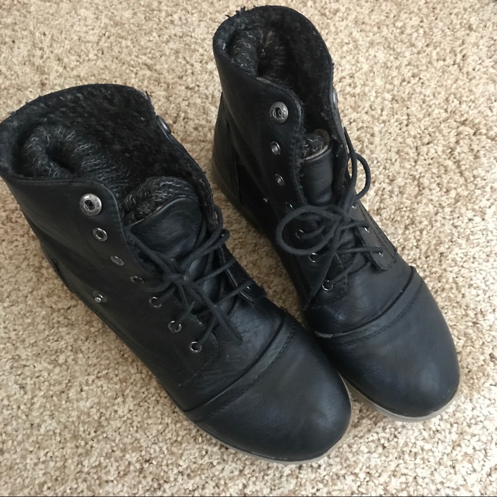 Boutique Black Ankle Booties